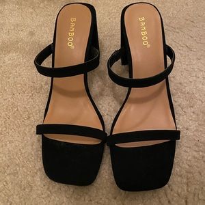 Bamboo Strapy Heeled Sandals Summer 2022